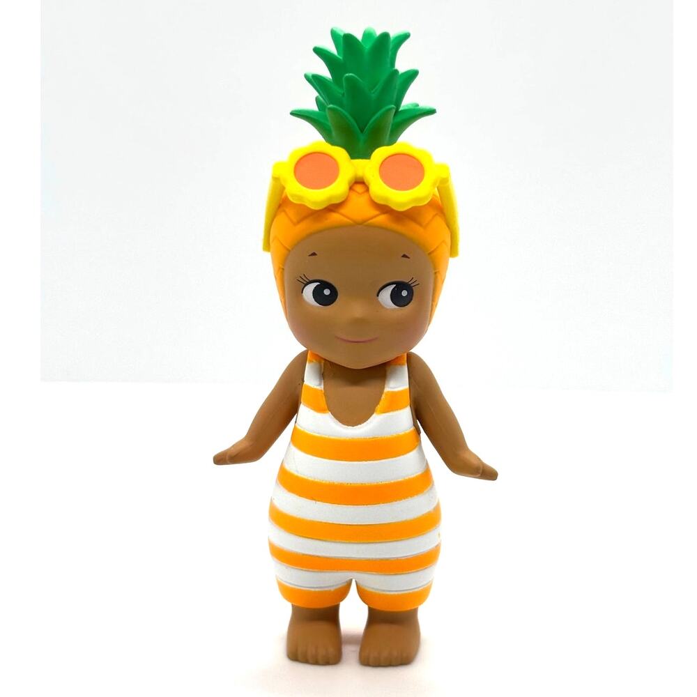 Authentic Sonny Angel Summer Vacation Pineapple Collectible Mini Figurine - NEW